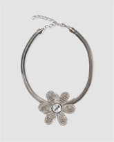 Littlefields Diamond Flower Choker